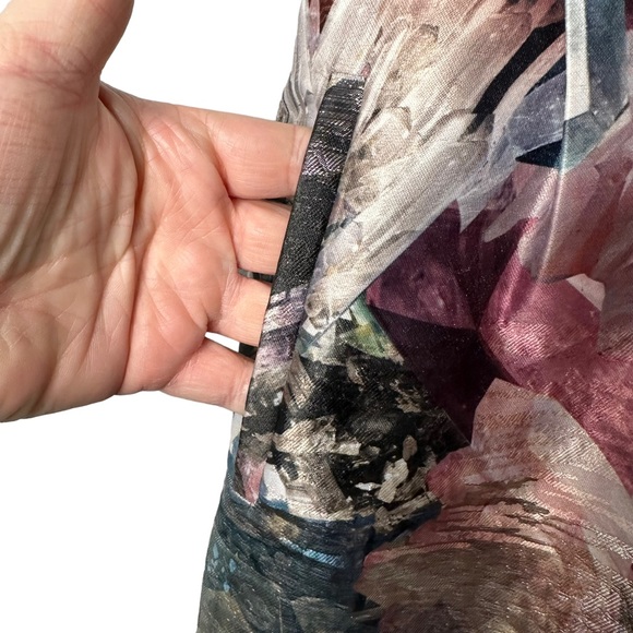 Ted Baker Keris Metallic Tulip Fit & Flare Dress - Picture 6 of 8